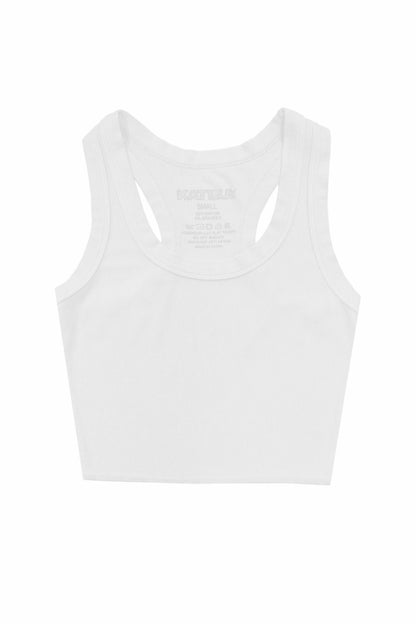 TWEEN LIVI RIBBED TANK SOLIDS