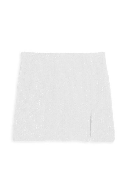 JUNIOR TAYLOR SEQUIN MINI SKIRT - FINAL SALE