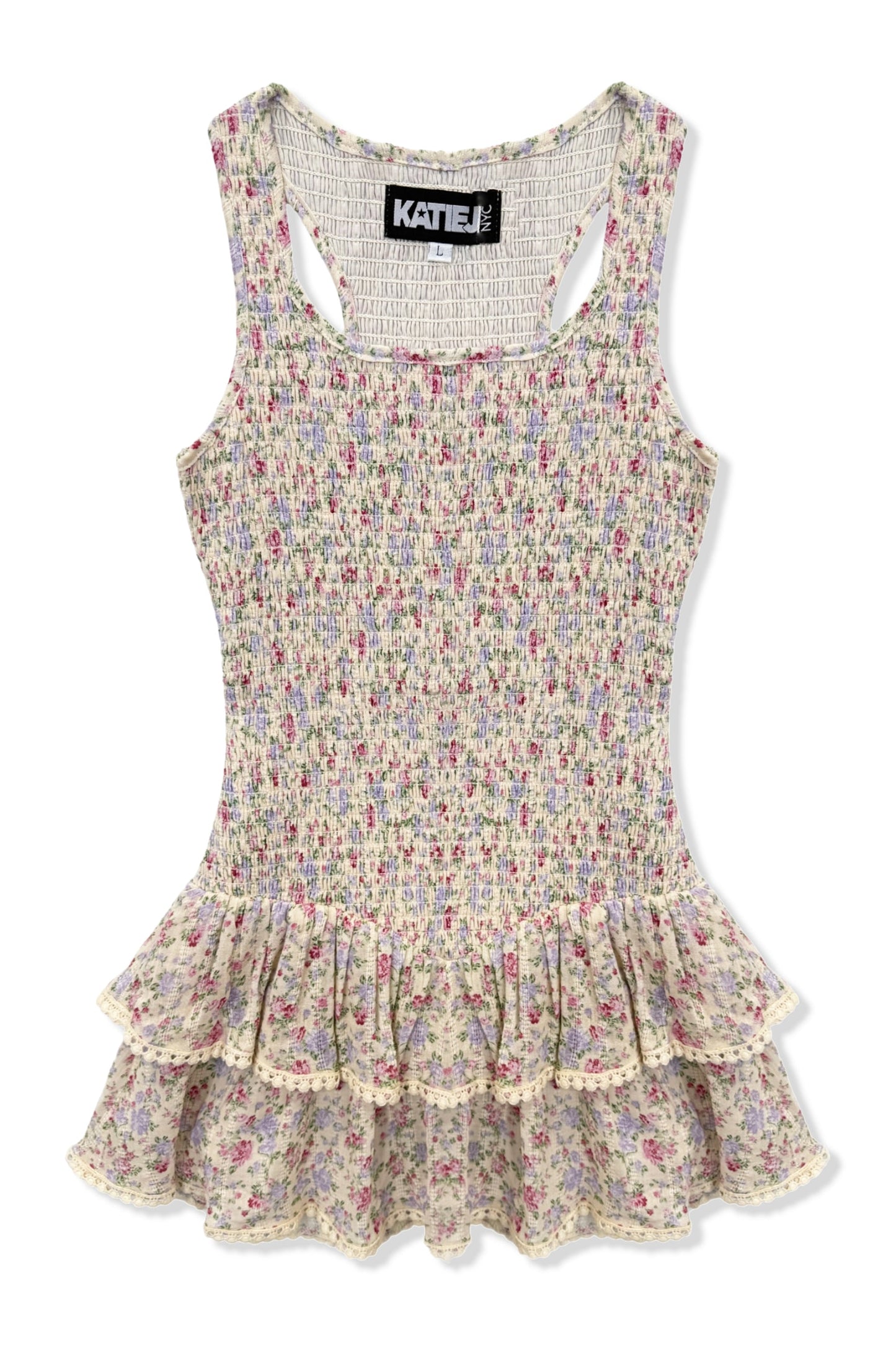 TWEEN VALLIE RACERBACK RUFFLE DRESS