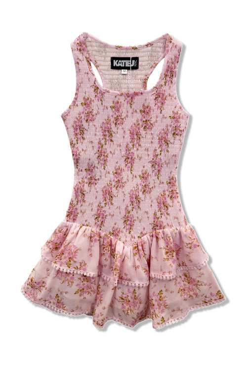 TWEEN VALLIE RACERBACK RUFFLE DRESS - FINAL SALE