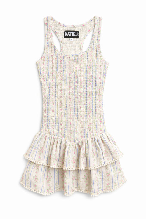 TWEEN VALLIE RACERBACK RUFFLE DRESS