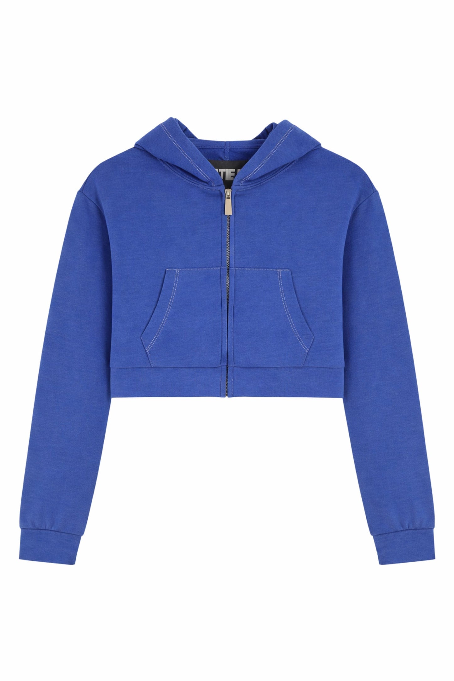 TWEEN VINTAGE CROP ZIP HOODIE