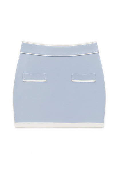 TWEEN WHITNEY COLORBLOCK MINI SKIRT
