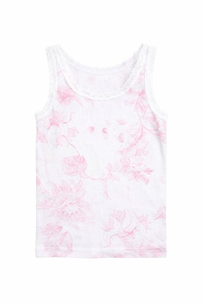 TWEEN WREN LACE TANK