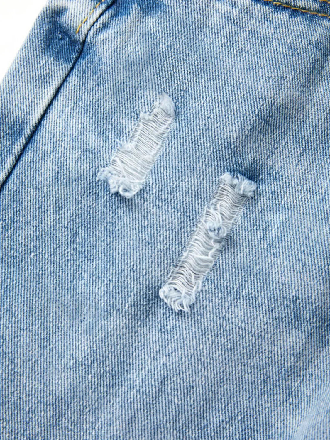 Basic Wash Straight Leg Boyfriend Jeans