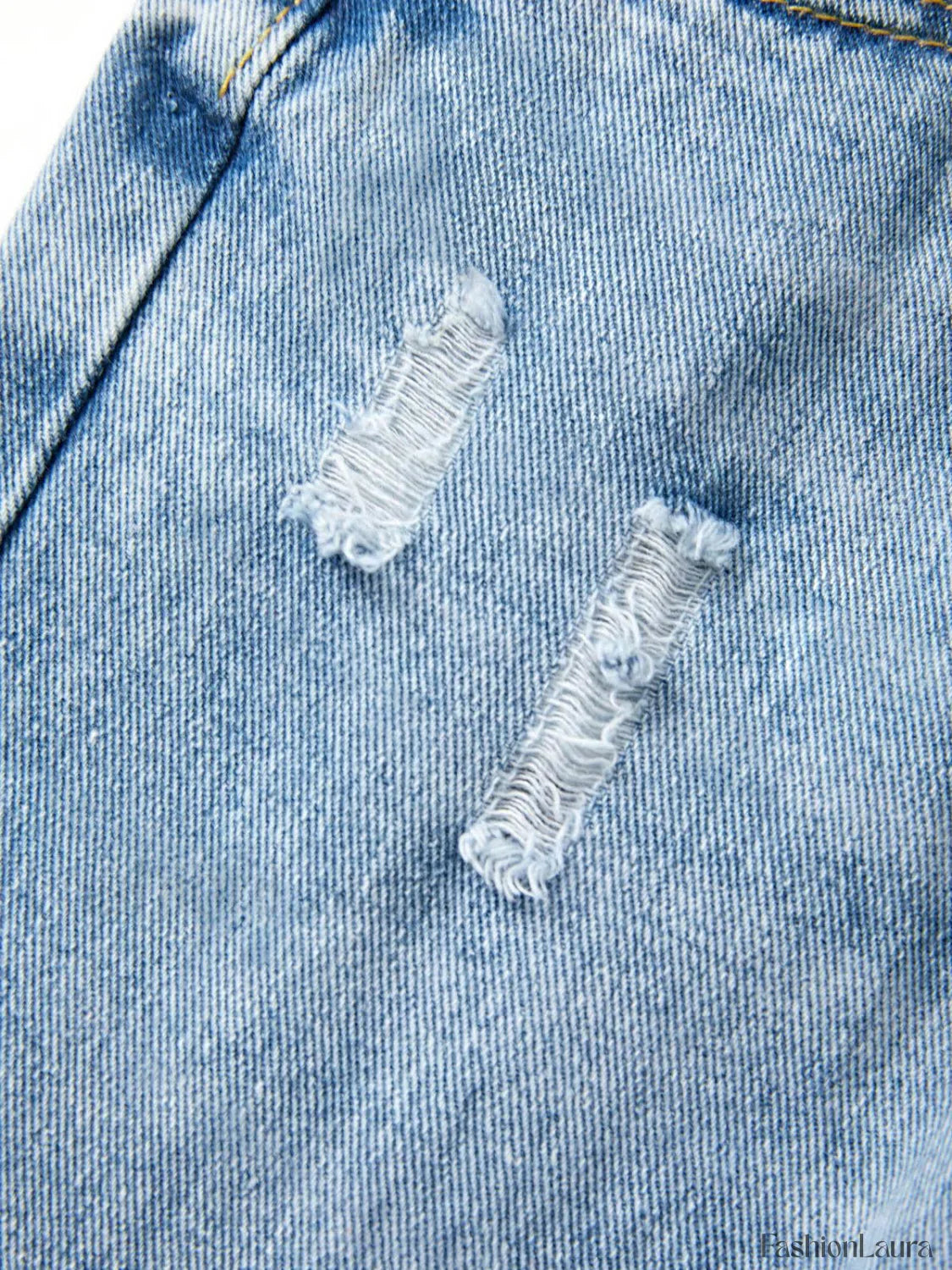 Basic Wash Straight Leg Boyfriend Jeans