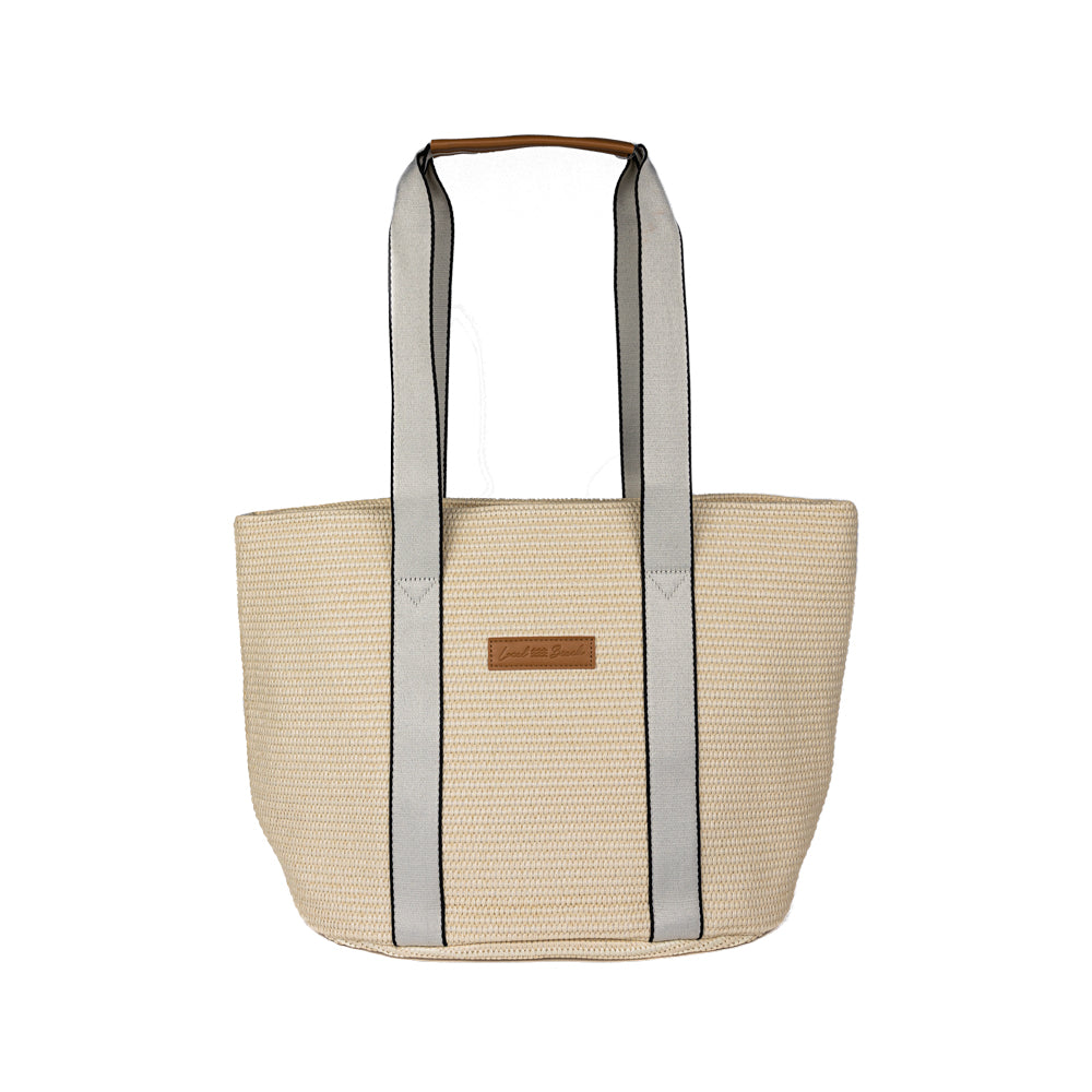 Local Beach Raffia Woven Tote
