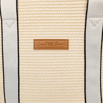 Local Beach Raffia Woven Tote