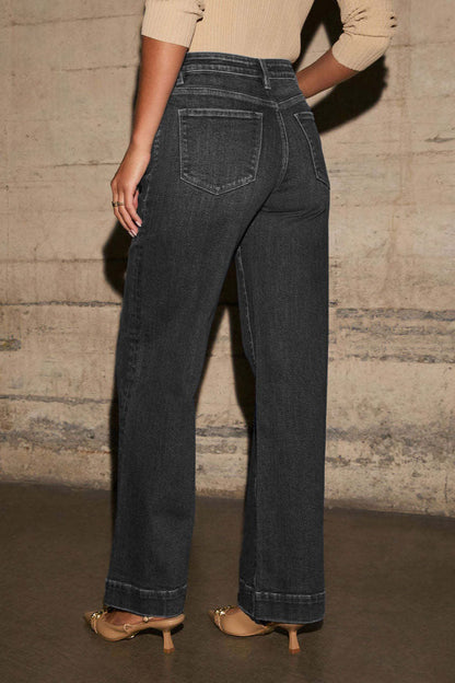 Vintage High Rise Relaxed Wide Leg Jeans