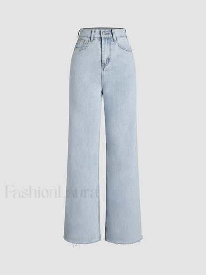 Denim Straight Graceful Leg Jeans