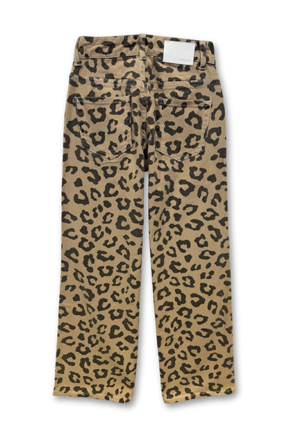 JUNIOR CHICAGO PRINTED LOW RISE JEANS