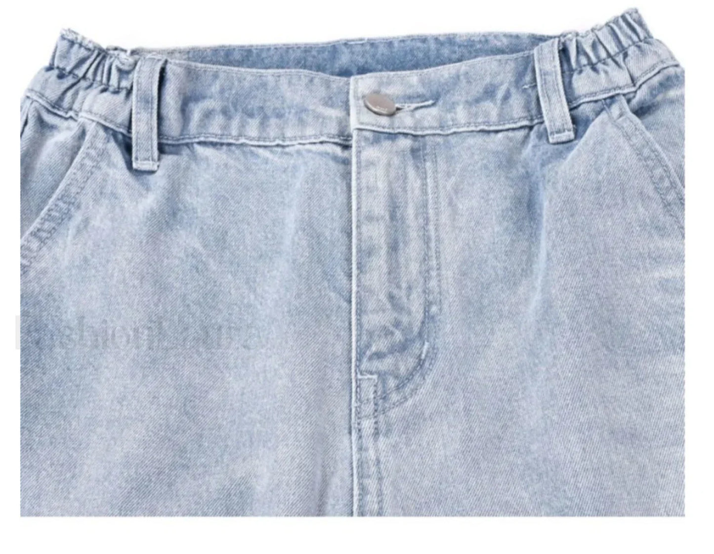 High Street Retro Trendy Loose And Wide Jeans