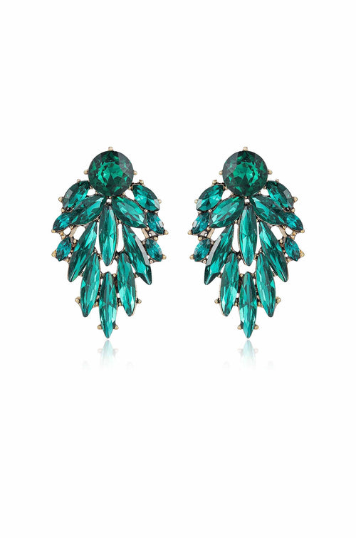 Cry Me A River Earrings - Emerald