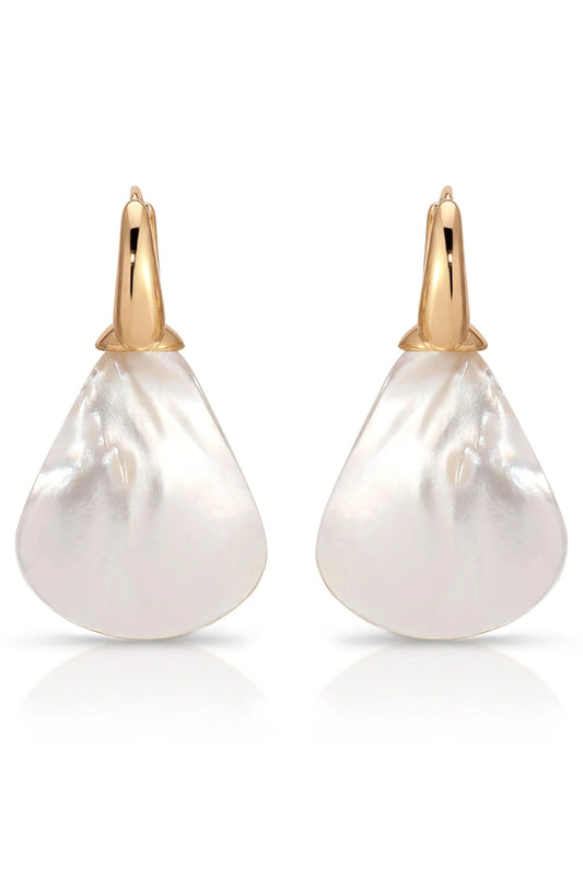 Sun-Kissed Pearl Earrings