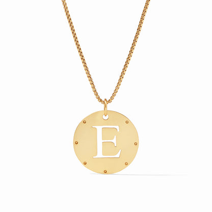 Julie Vos Monogram Pendant Necklace