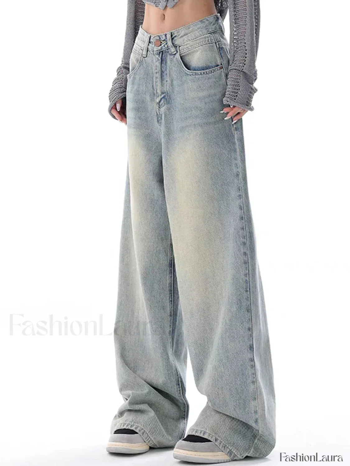 Just Like Magic Trendy Denim Boyfriend Jeans