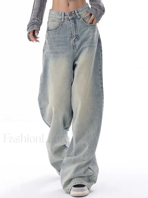 Just Like Magic Trendy Denim Boyfriend Jeans