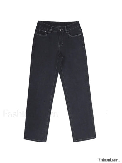 Light Wash Denim Boyfriend Jeans
