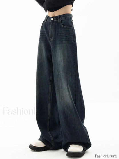 Vintage Blue 90s Boyfriend Jeans