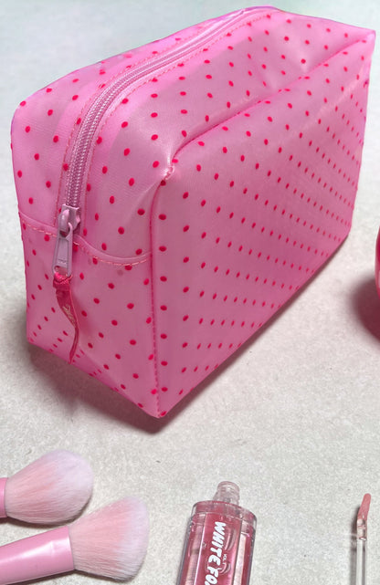 Nora Case Pink Polka Dots