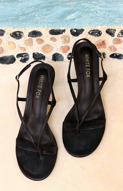Zarah Heels Black